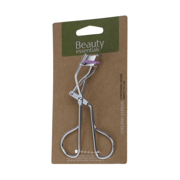 Eyelash curler with spare rubber